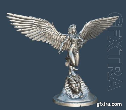 Sphinx 3D Print Model 