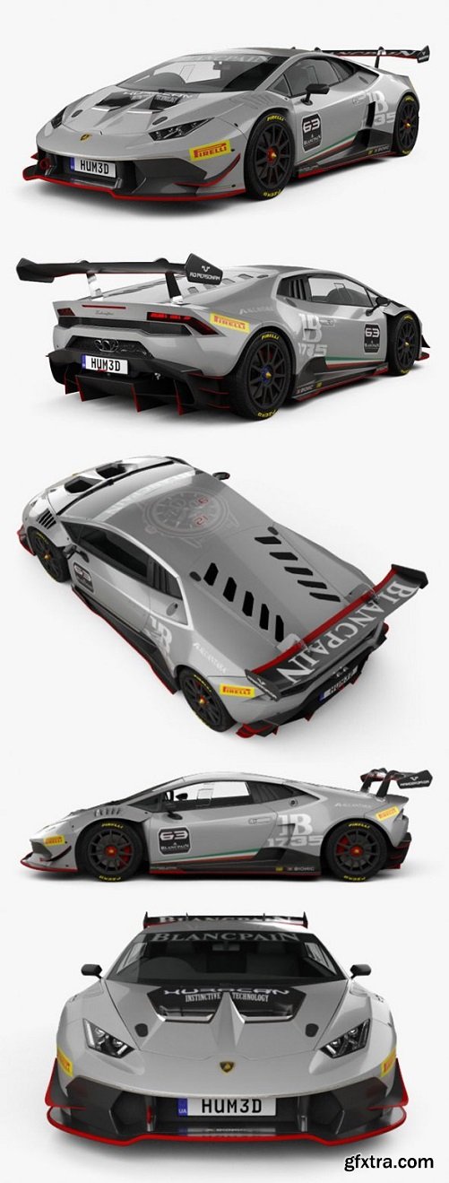 Lamborghini Huracan LP 620-2 Super Trofeo 2017