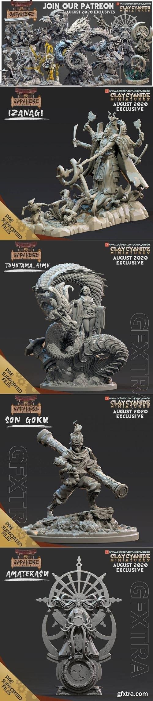 Clay Cyanide Miniatures August 2020 3D Print Model 