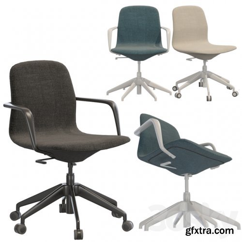 Ikea LANGFJALL office chair (low back) » GFxtra
