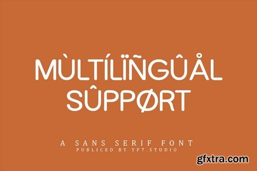 Rounded Sans Serif Display Font