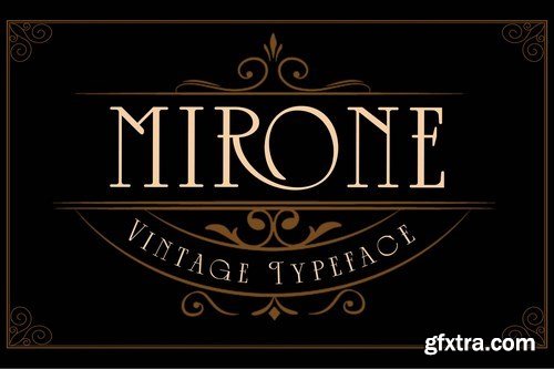 Mirone Font