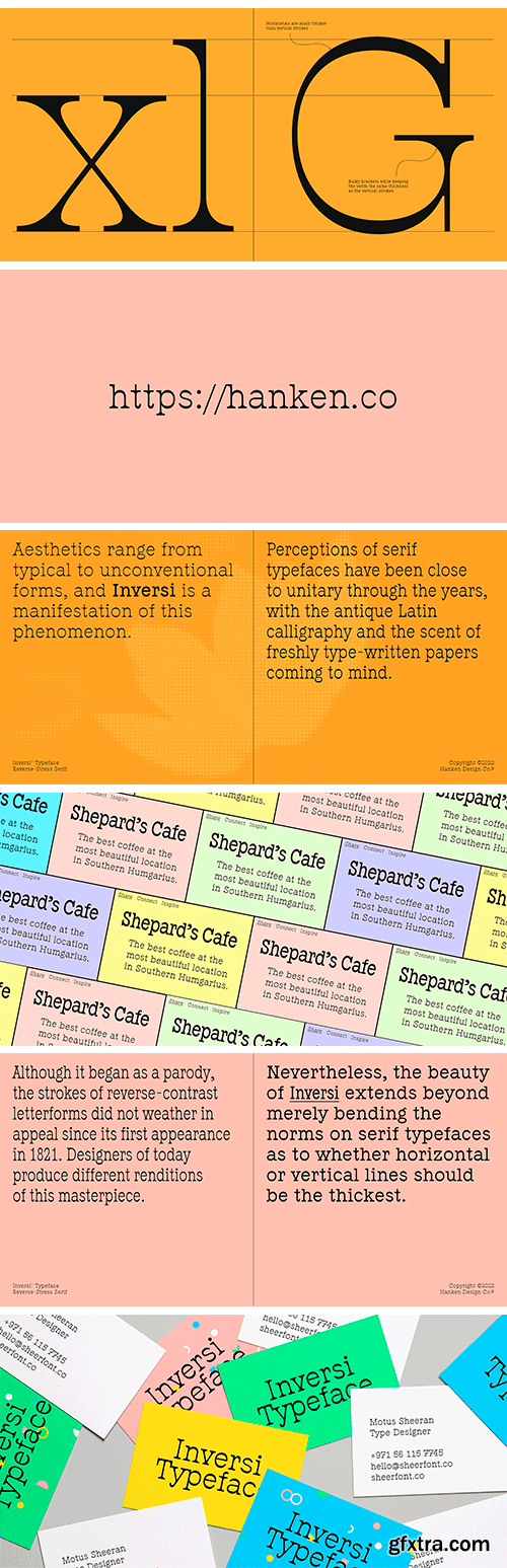 Inversi Font Family Inversi Font Family
