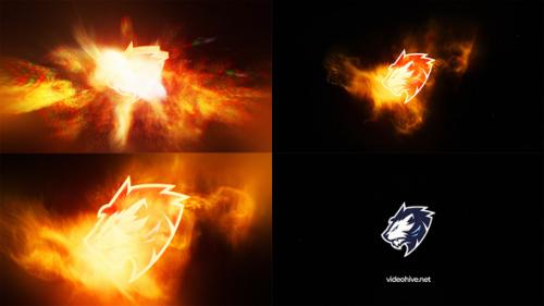 Videohive - Fire Logo Reveal - 38503425 - 38503425