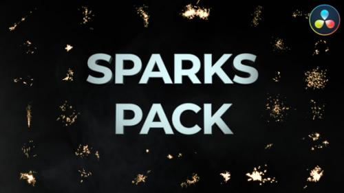 Videohive - Sparks Pack for DaVinci Resolve - 38510493 - 38510493