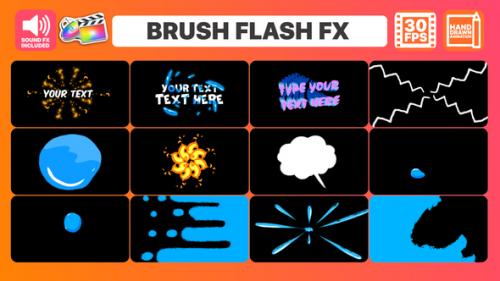 Videohive - Brush Flash FX for FCPX - 38538018 - 38538018