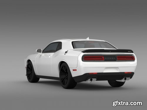 Cgtrader - Dodge Challenger SRT Hellcat Supercharged LC 2015