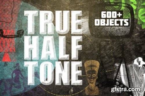 CreativeMarket - True Halftone Collection | 300+ Images 6939119