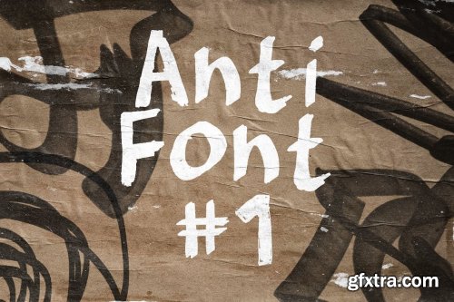CreativeMarket - Anti-Font #1 Anti-Design Collection 6924029