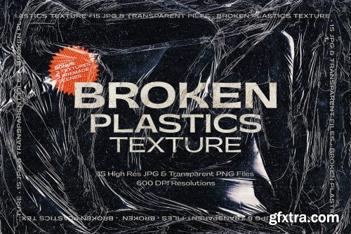 CreativeMarket - Broken Plastics Texture 4263923