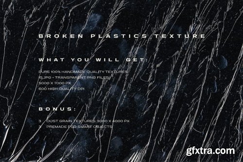 CreativeMarket - Broken Plastics Texture 4263923