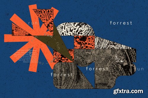 CreativeMarket - Runny 30 Transparent PNG Textures 5414740