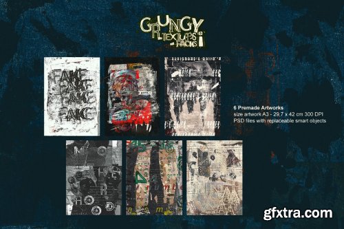 CreativeMarket - Grungy Textures Packs 4638966
