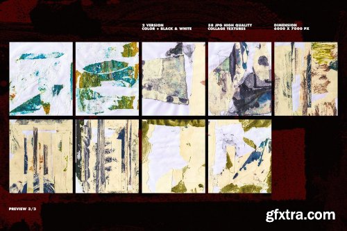 CreativeMarket - Pogade: 58 High Res Collage Textures 5307184