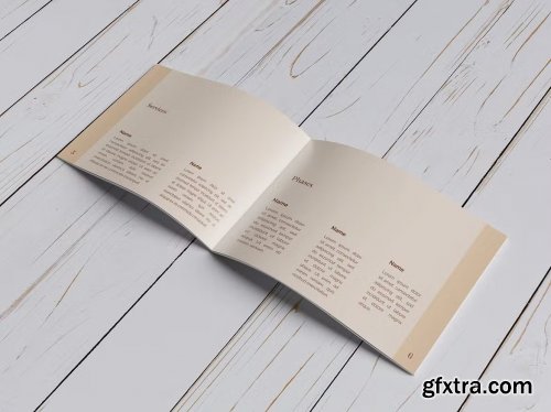  A4 Landscape Magazine Mockup