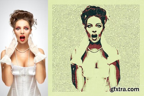 GraphicRiver - POP ART Photoshop Effect 38134408