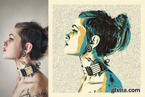 GraphicRiver - POP ART Photoshop Effect 38134408