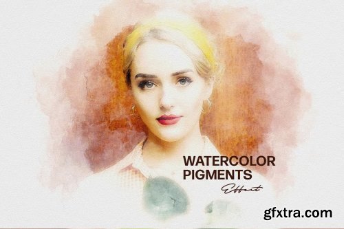 Watercolor Pigments Effect