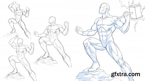  How to Draw and Develop a Superhero Figure