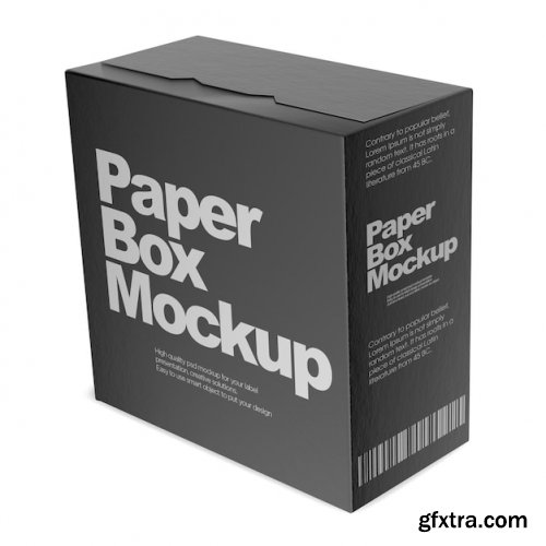 Cardboard box mockup 