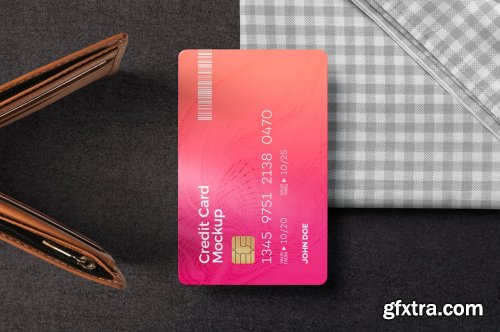 CreativeMarket - Debit Card Mockups 7284262
