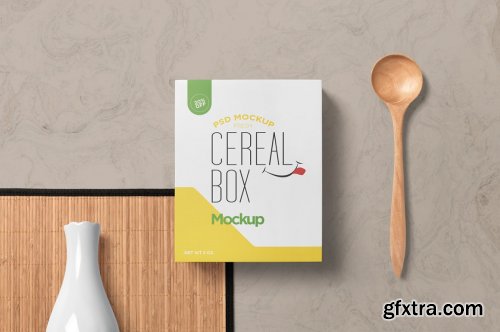 CreativeMarket - Cereal Box Mockups 7284269
