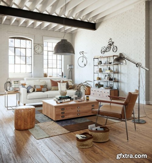 Loft & Industrial style Interior