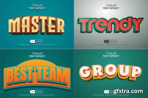 3D Text Effect with 12 Styles