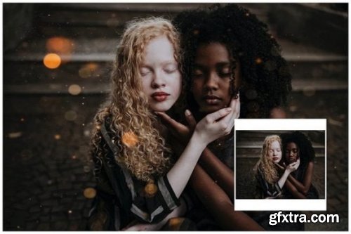  Bokeh Dust Overlays, Photoshop Overlays