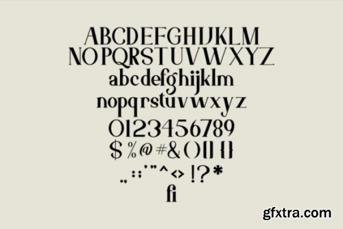  Qugafita Font