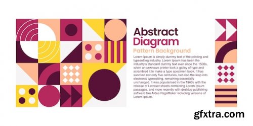 Abstract diagram pattrent backgrounds of geometric 