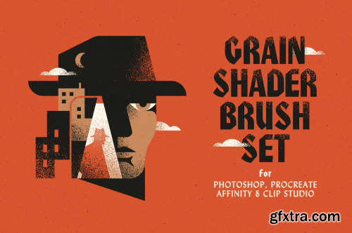 True Grit Texture Supply - Grain Shader Brushes for Illustrator v2