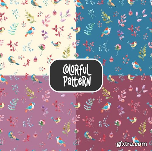 Premium vector colorful patterns cute patterns