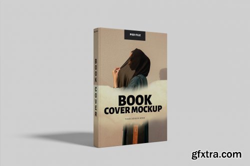 CreativeMarket - Book Cover Mockup 7308588