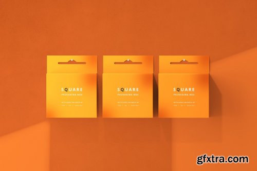 CreativeMarket - Hanging Box Mockup 7243917