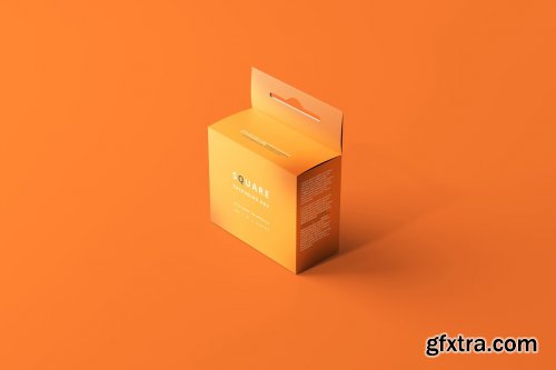 CreativeMarket - Hanging Box Mockup 7243917