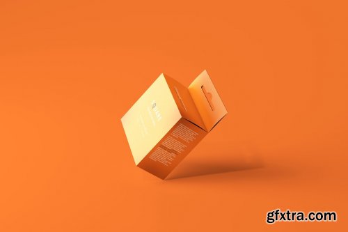 CreativeMarket - Hanging Box Mockup 7243917