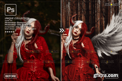 Angel Wings Photoshop Overlays