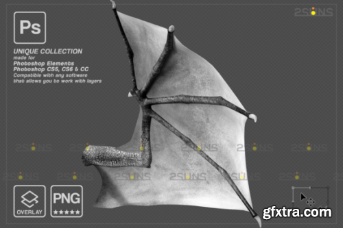 Angel Wings Photoshop Overlays