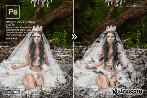  Black Feather Photoshop Overlay PNG