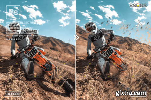  Dirt Explosion Photo Overlays Sports