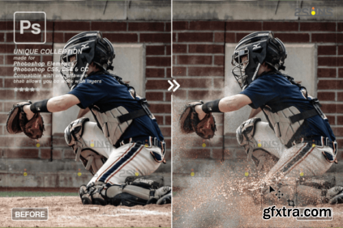  Dirt Explosion Photo Overlays Sports