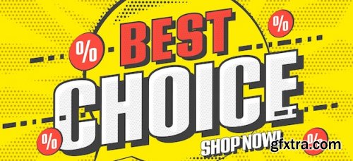 Sale Banner with Spcial Offer,Promotion banner Vector