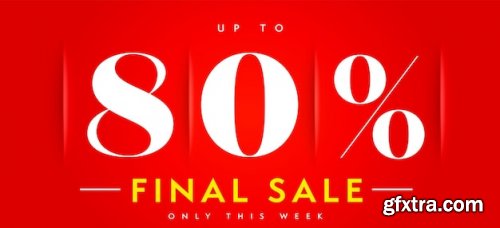 Special offer with percent price off Vector