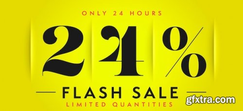 Special offer with percent price off Vector