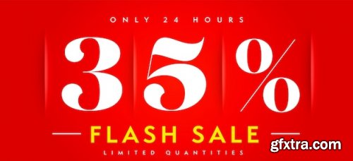 Special offer with percent price off Vector