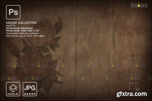 Fine Art Textures Photoshop Overlays Old