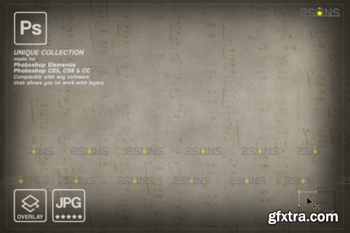 Fine Art Textures Photoshop Overlays Old