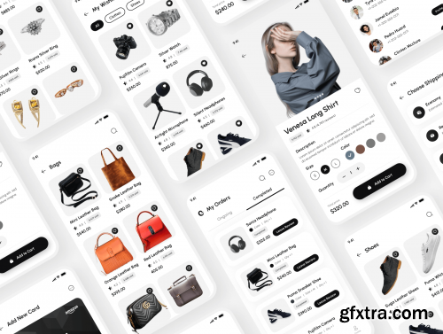 Evira - E-Commerce & Online Shop App UI Kit
