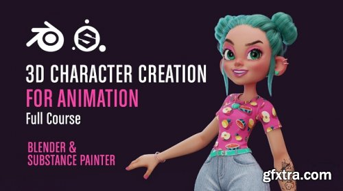 Gumroad - 3D Character Creation for animation in Blender & Substance Painter